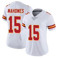 Womens Kansas City Chiefs Patrick Mahomes White Limited Vapor Untouchable Jersey
